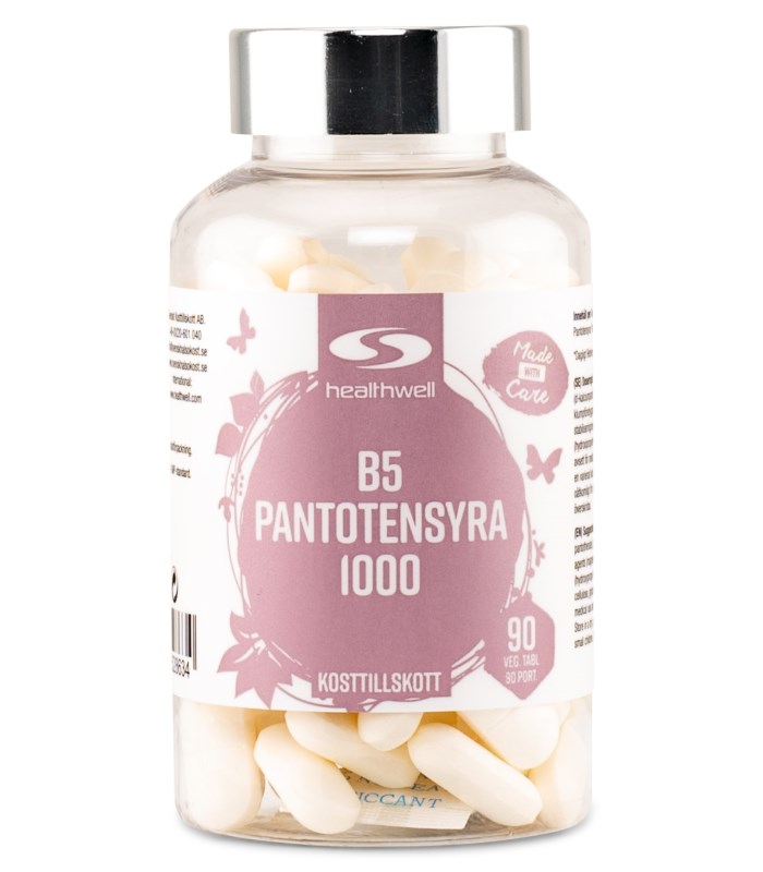 Bedst i test – Pantotensyre (B5)