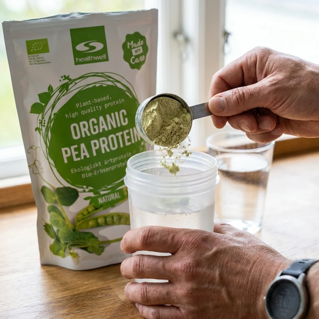 Test af Healthwell Ærteprotein ØKO