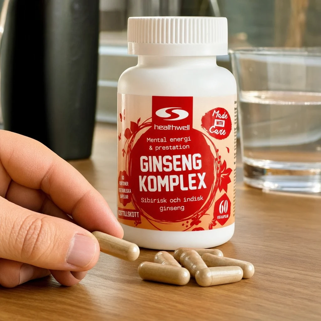 Test af Healthwell Ginseng Kompleks