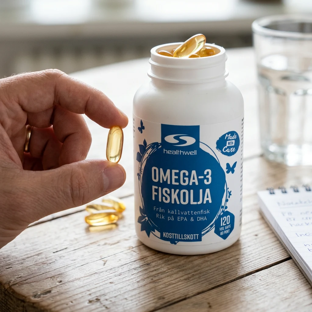 Test af Healthwell Omega-3 Fiskeolie