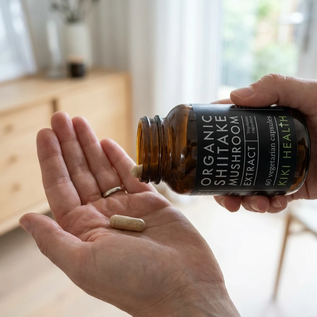 Test af Kiki Health Organic Shiitake Mushroom Extract