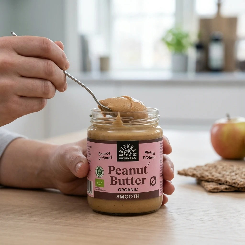 Test af Urtekram Peanut Butter Smooth Ø