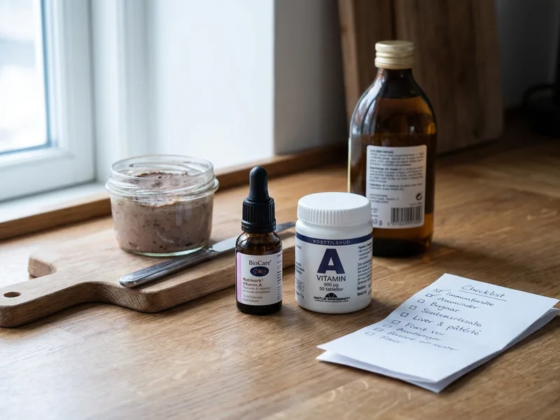 Tænk over dette før du køber A-vitamin