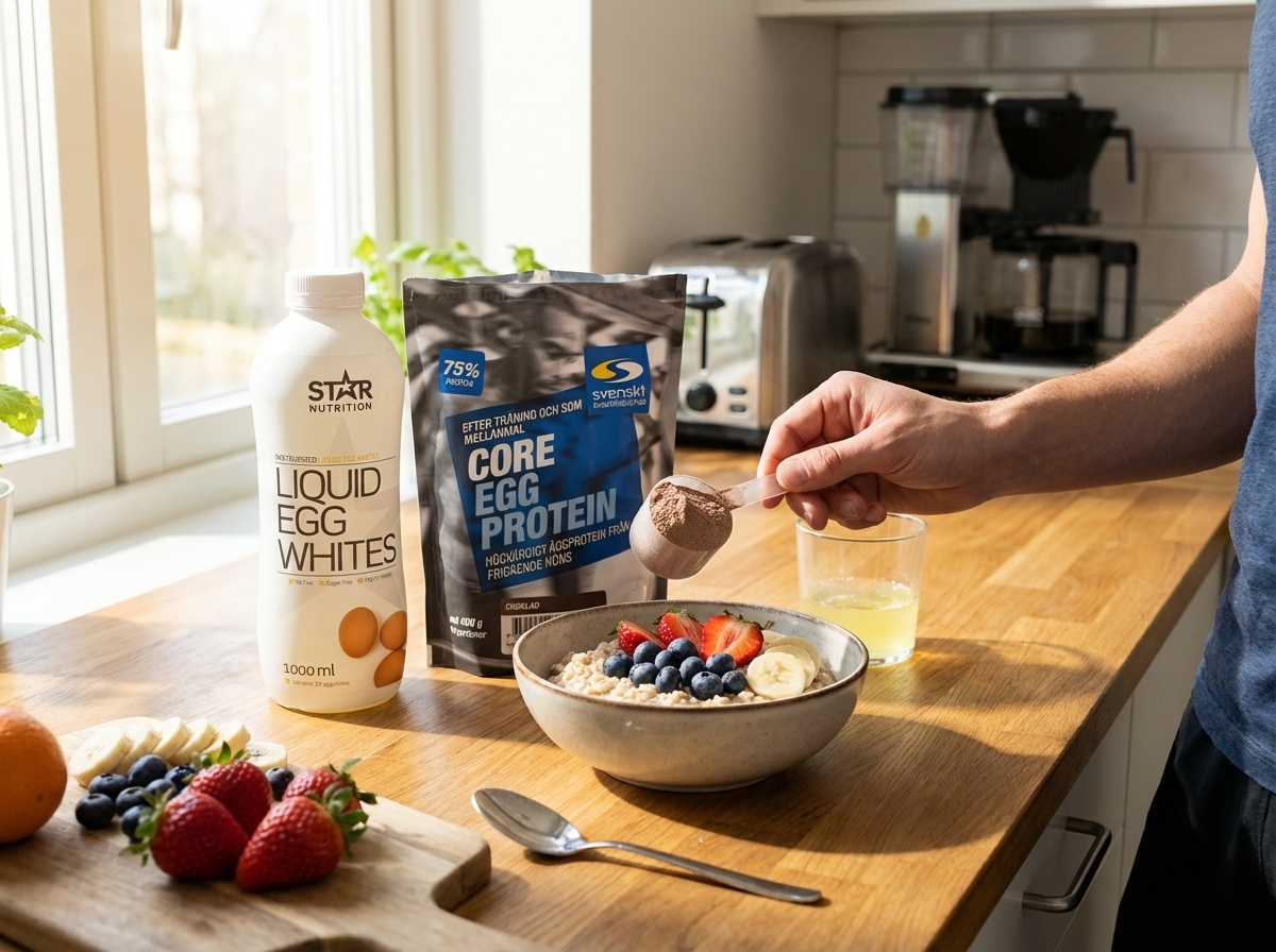 Sådan får du mest ud af æggeprotein