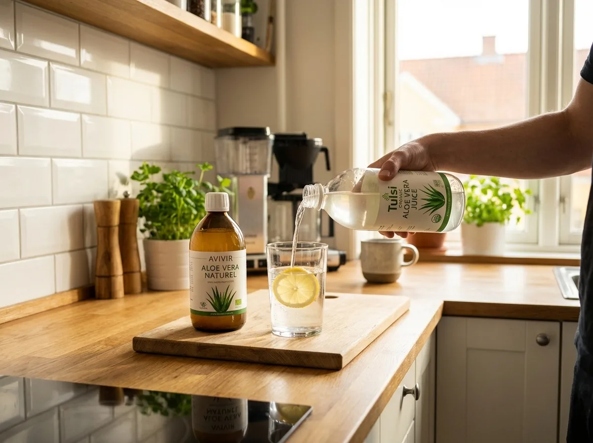 Sådan får du mest ud af aloe-vera-juice