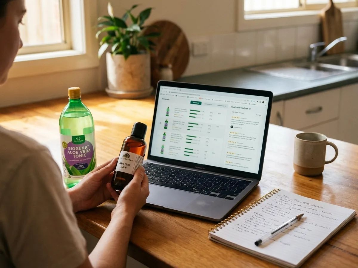 Sådan har vi lavet vores test af aloe-vera-juice