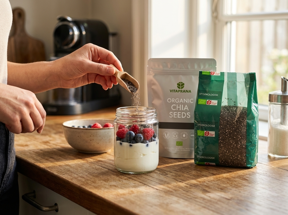 Sådan får du mest ud af chiafrø