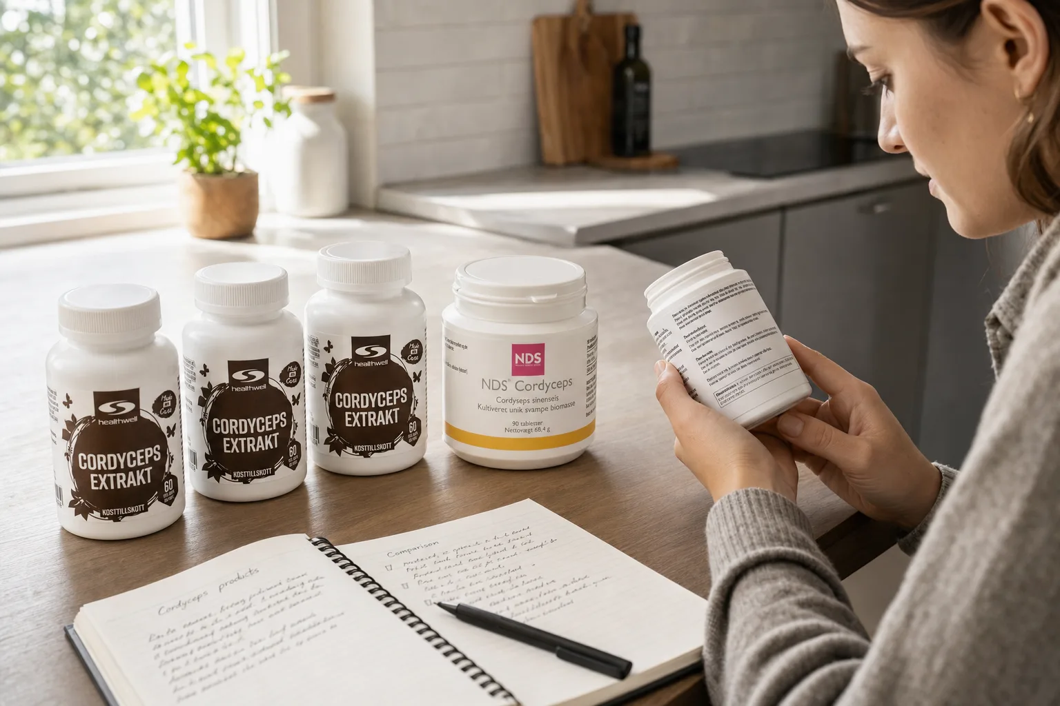 Sådan har vi lavet vores test af cordyceps