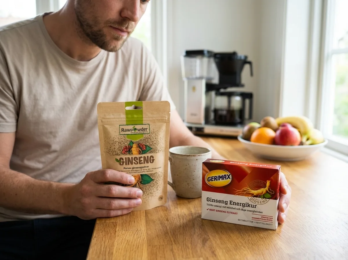 Tænk over dette før du køber ginseng