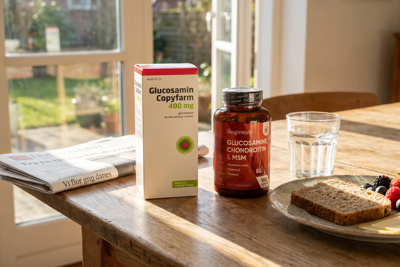 Sådan får du mest ud af glucosamin