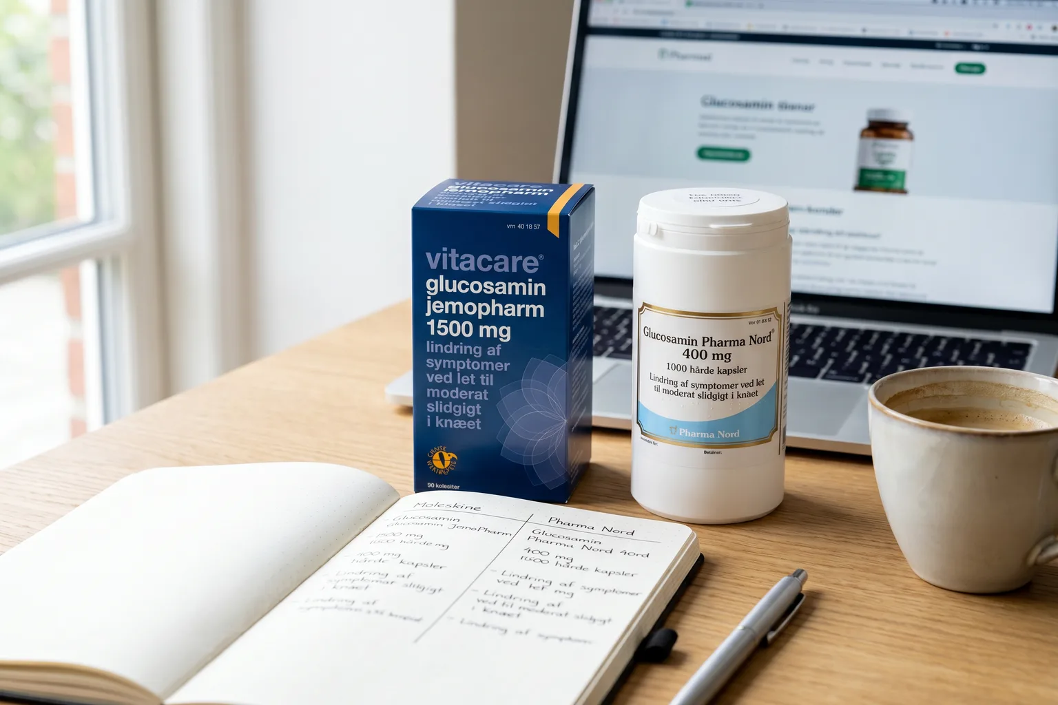 Sådan har vi lavet vores test af glucosamin