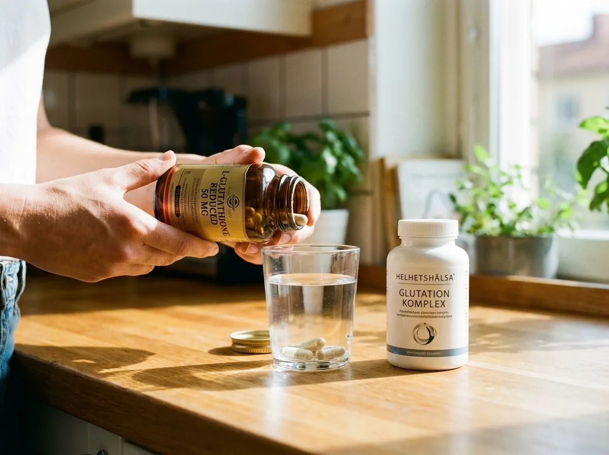 Sådan får du mest ud af glutathion