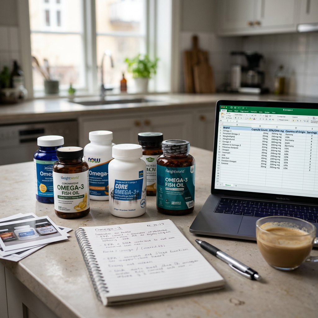 Sådan har vi lavet vores test af omega 3