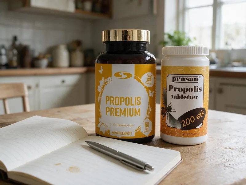 Sådan har vi lavet vores test af propolis