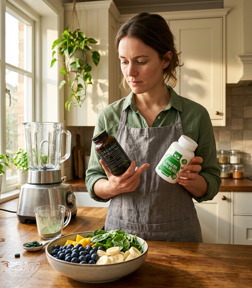 Tænk over dette før du køber spirulina