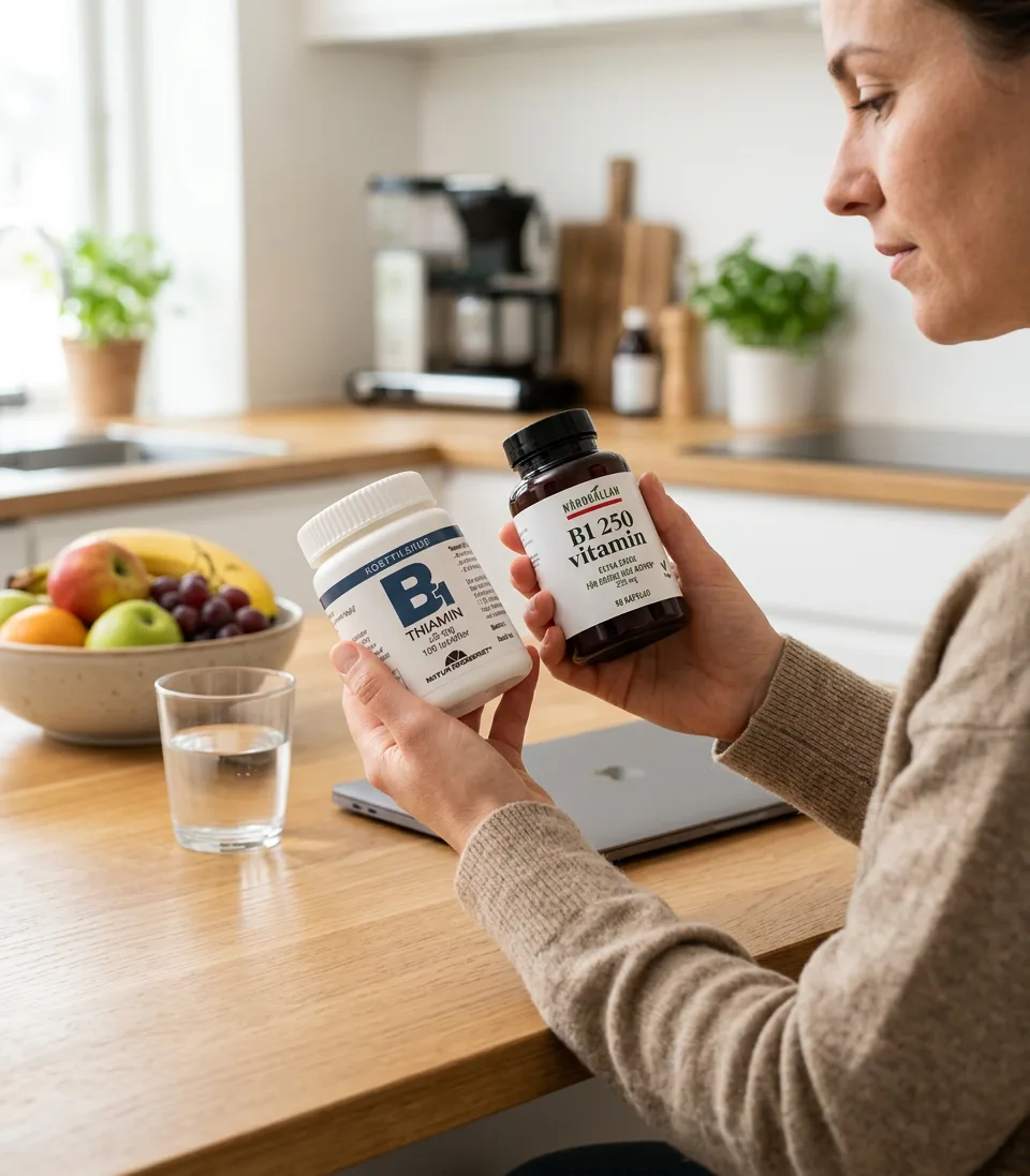 Købeguide: sådan vælger du det rigtige vitamin B1
