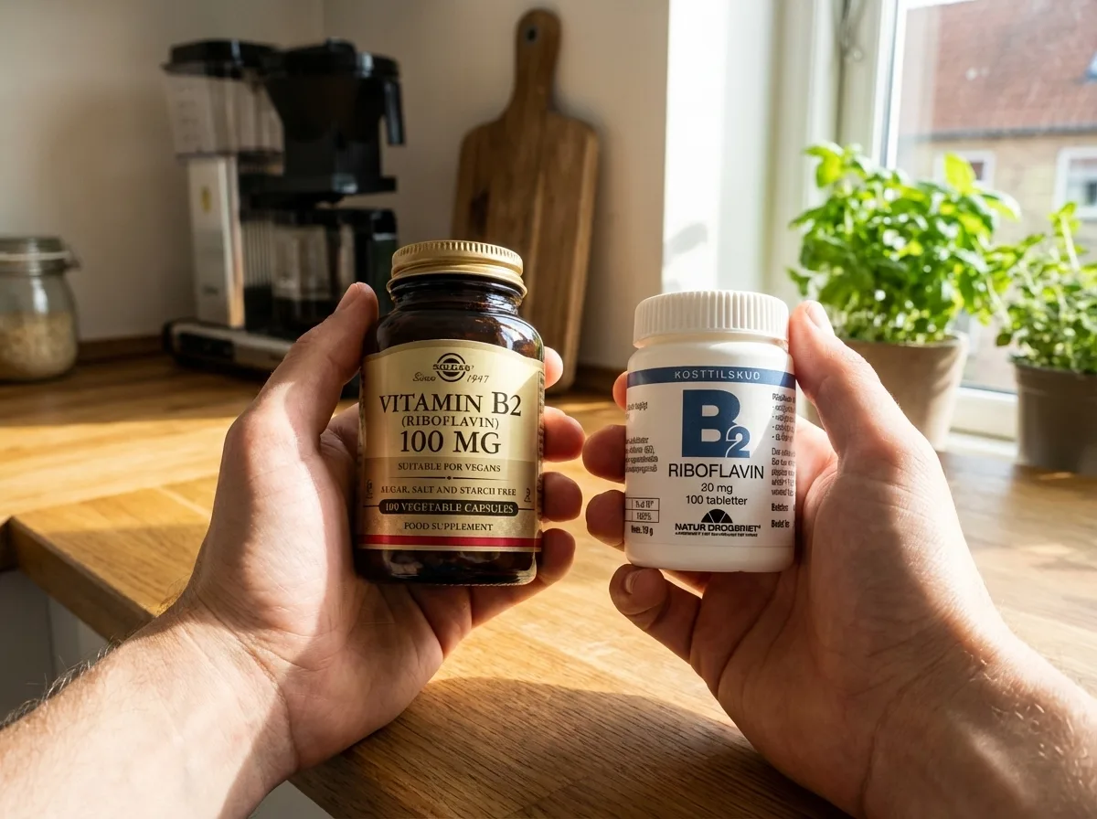 Købeguide: sådan vælger du det rigtige vitamin B2 (riboflavin)