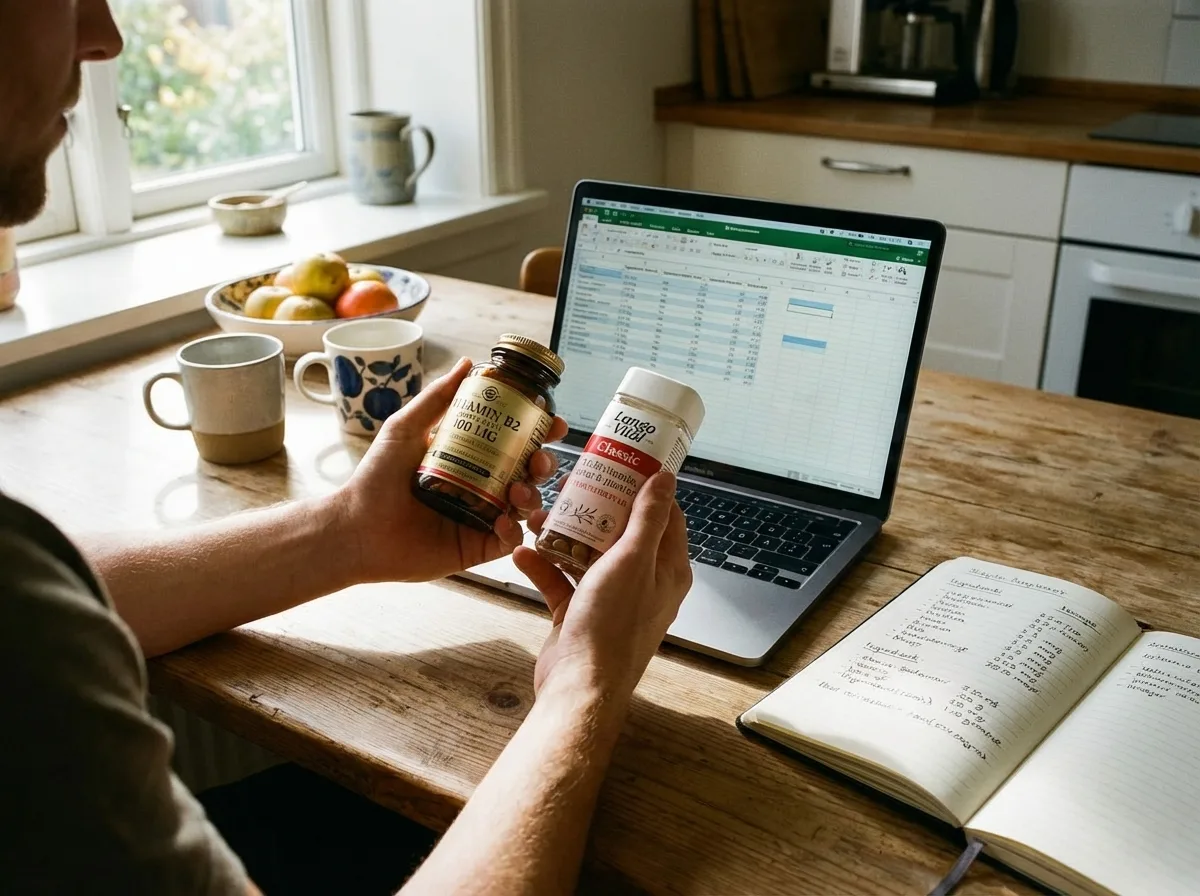 Sådan har vi lavet vores test af vitamin b2 riboflavin