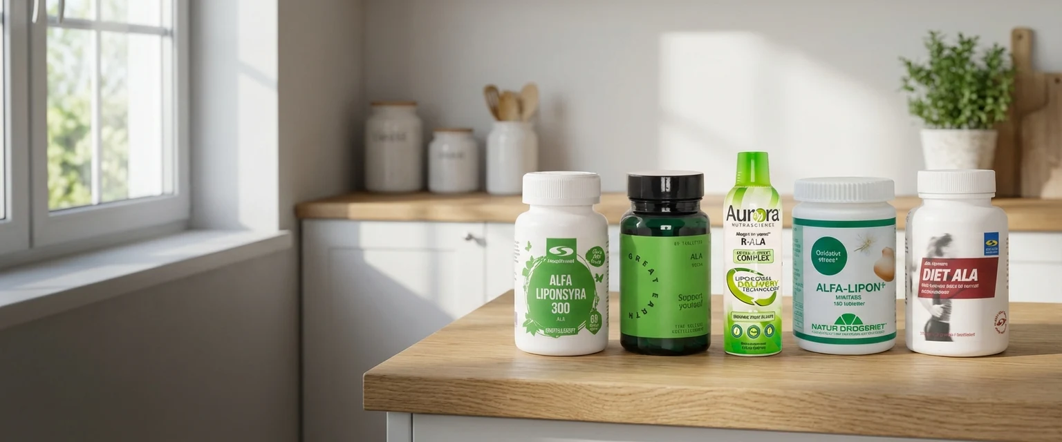 De 5 bedste alfa liponsyre 2026 – testet og sammenlignet