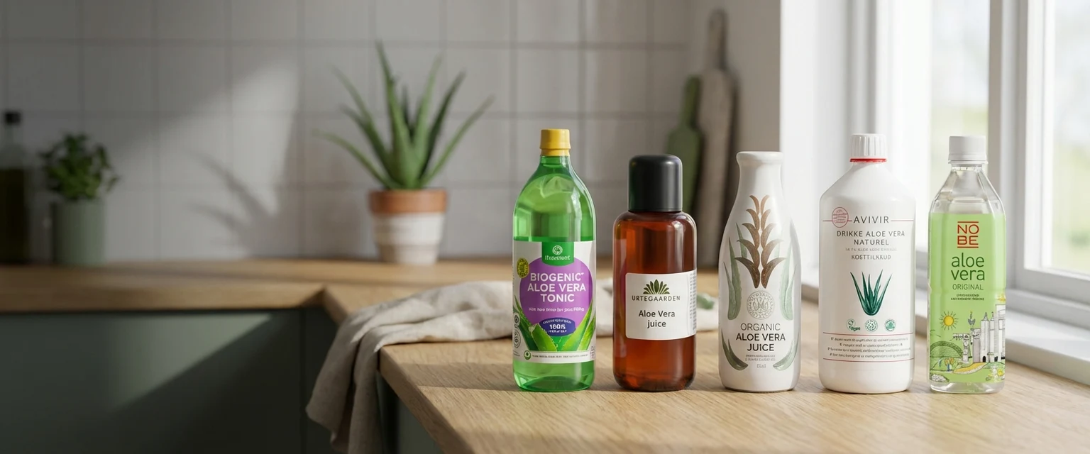 Bedste aloe vera juice 2026 – 5 topvalg i uafhængig test