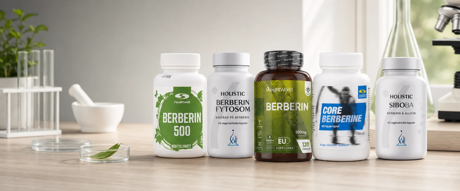 Bedste berberin 2026: vores test af 5 favoritter på form, dosis og pris