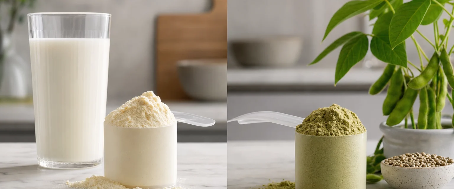 Whey vs. vegansk protein – hvad er bedst?