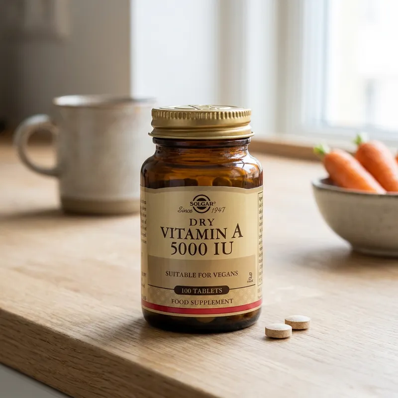 Test af Solgar Dry Vitamin A