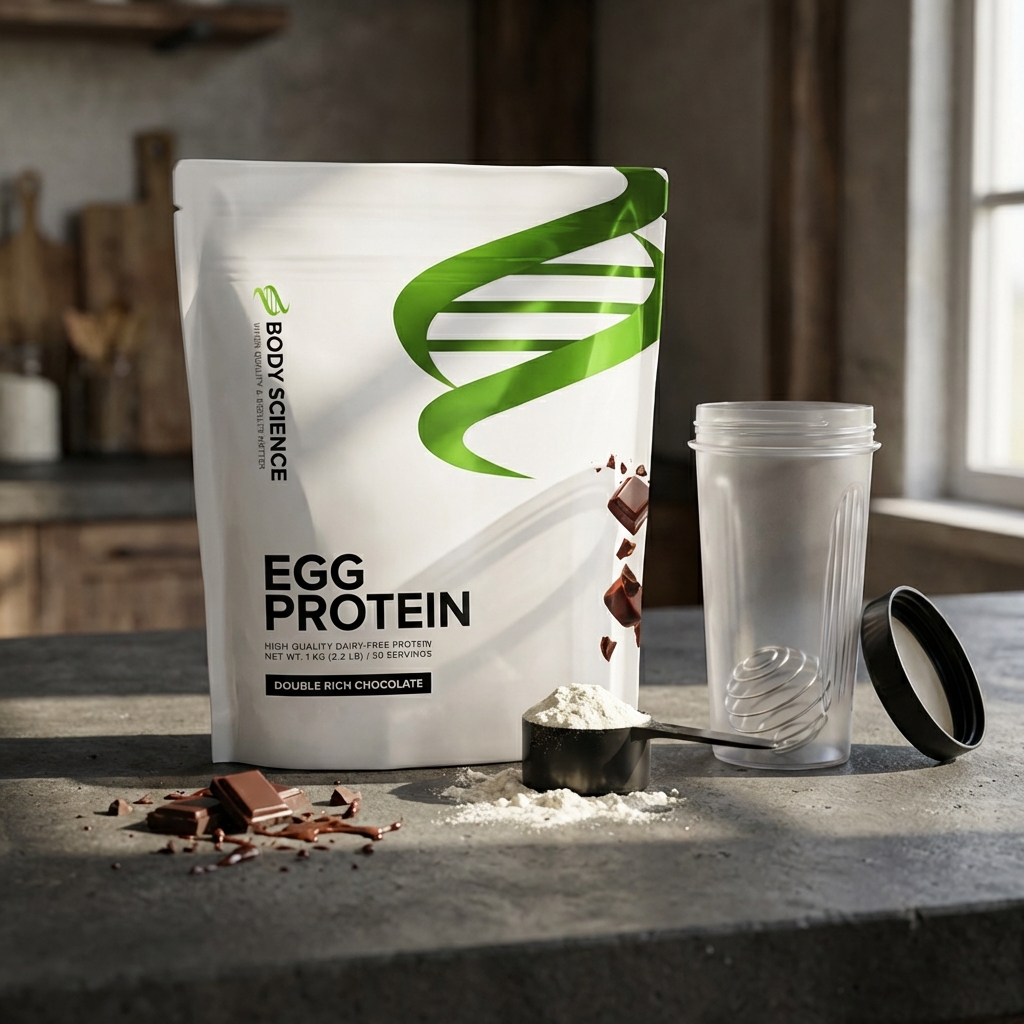 Test af Body Science Egg Protein ‐ Æggeprotein på ren æggehvide