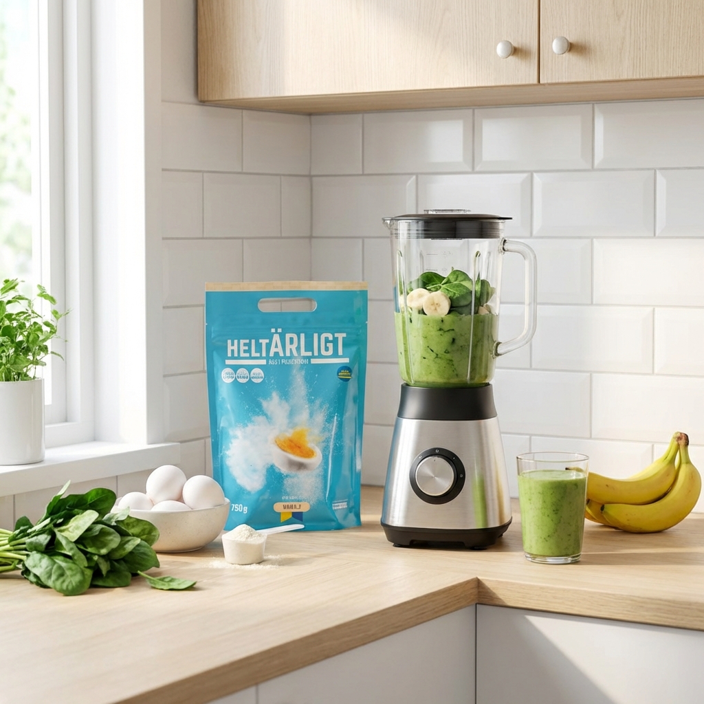 Test af Helt Ärligt Æggepulver