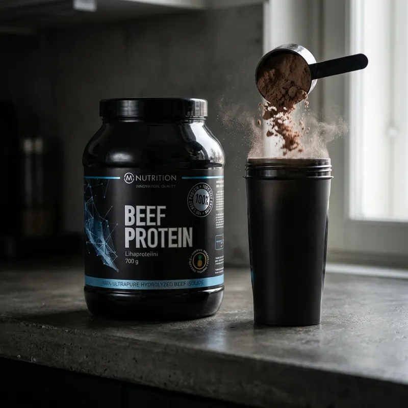 Test af M Nutrition Beef Protein