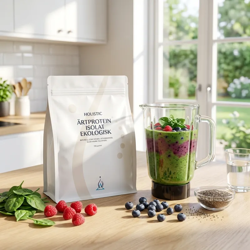 Test af Holistic Ærteprotein Isolat Økologisk