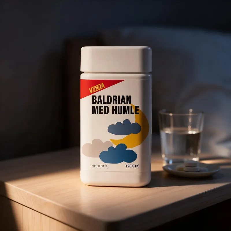 Test af Vitalia Baldrian m. humle
