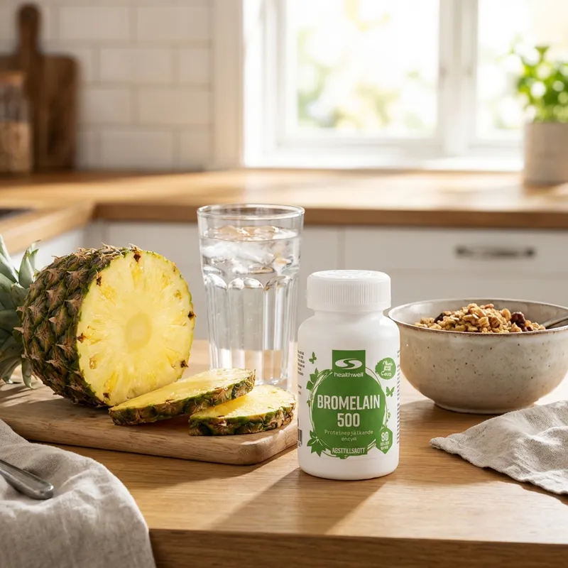 Test af Healthwell Bromelain 1000