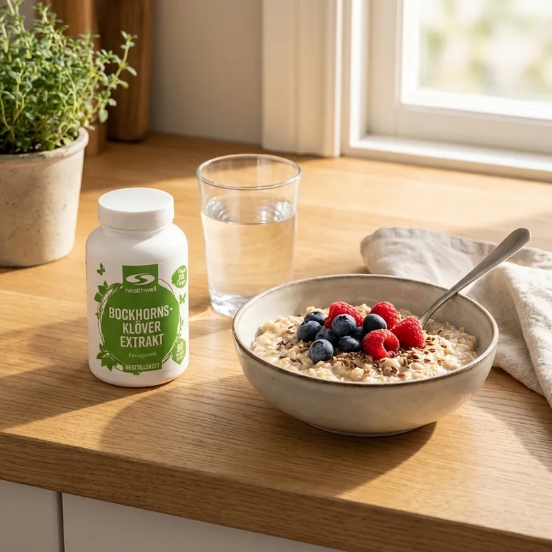 Test af Healthwell Bukkehornsklover Kapsler