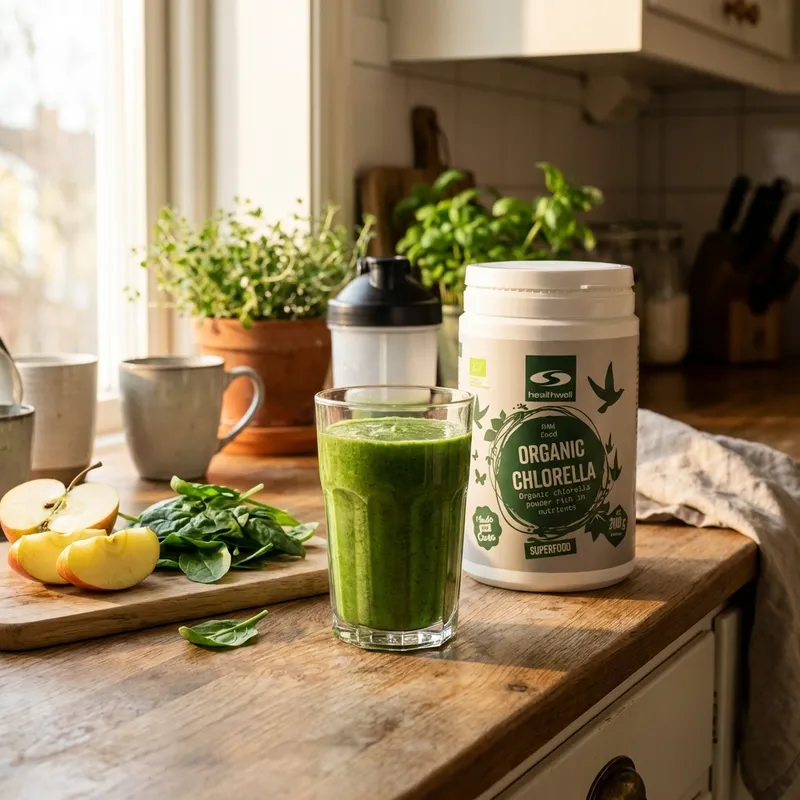 Test af Healthwell Chlorella ØKO