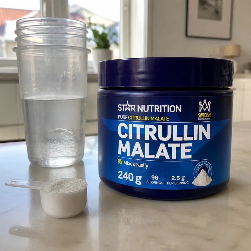 Test af Star Nutrition Citrullin Malate