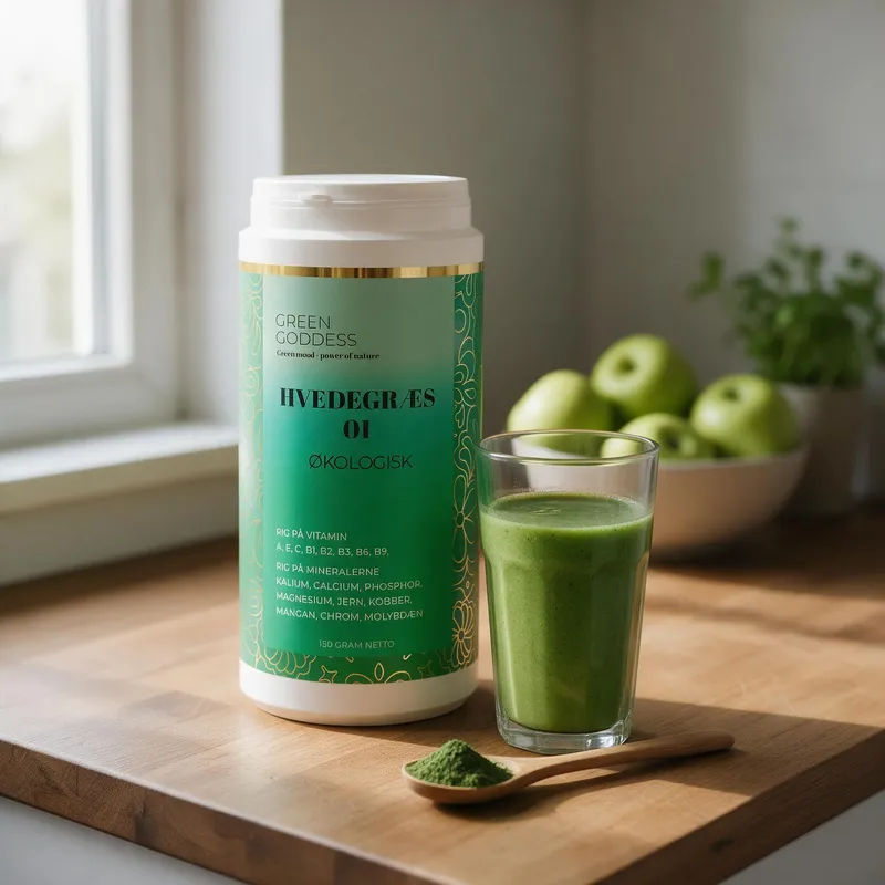 Test af Green Goddess Hvedegræs 01