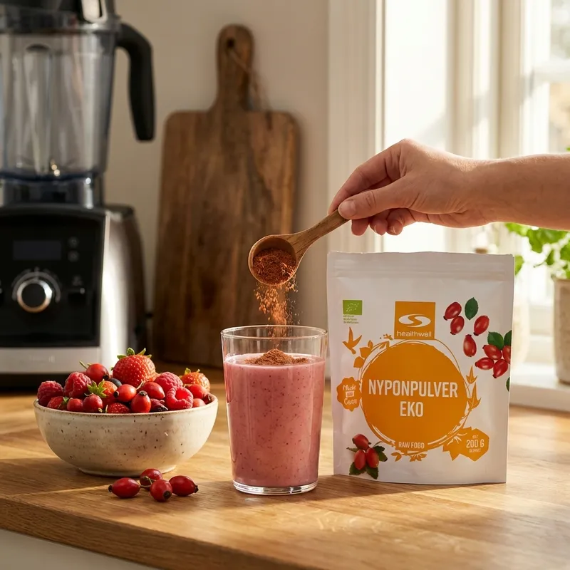 Test af Healthwell Hybenpulver ØKO