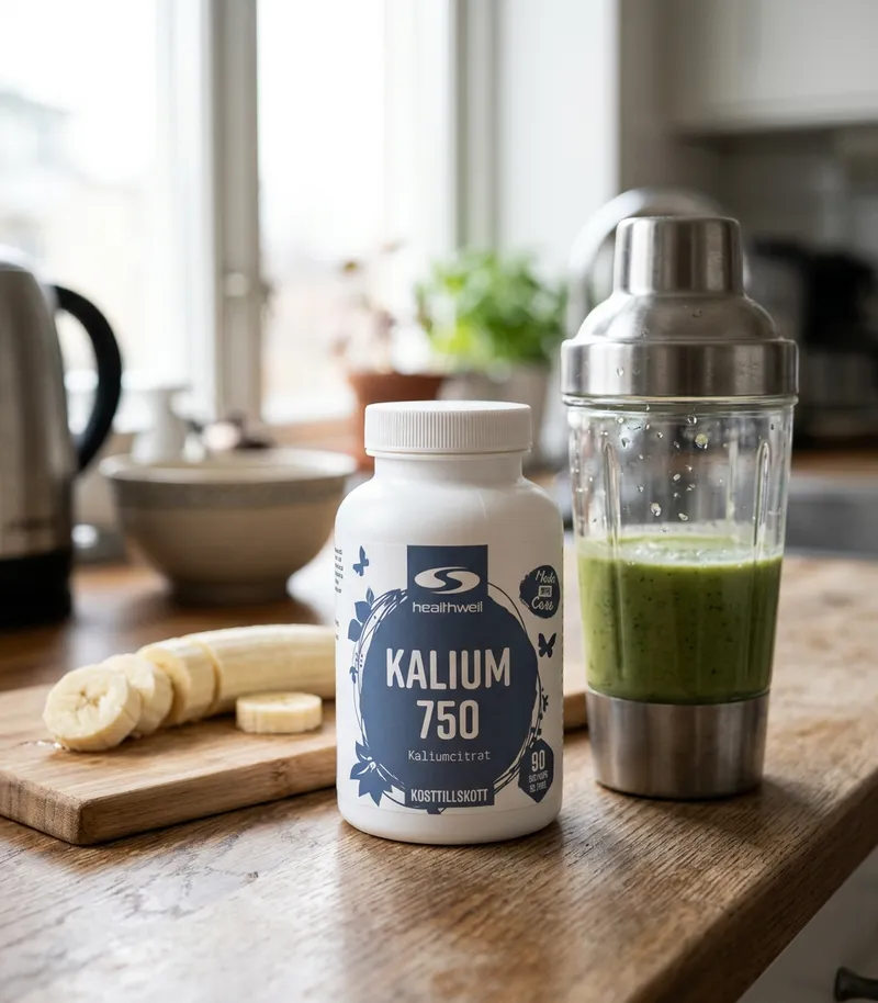 Test af Healthwell Kalium 750