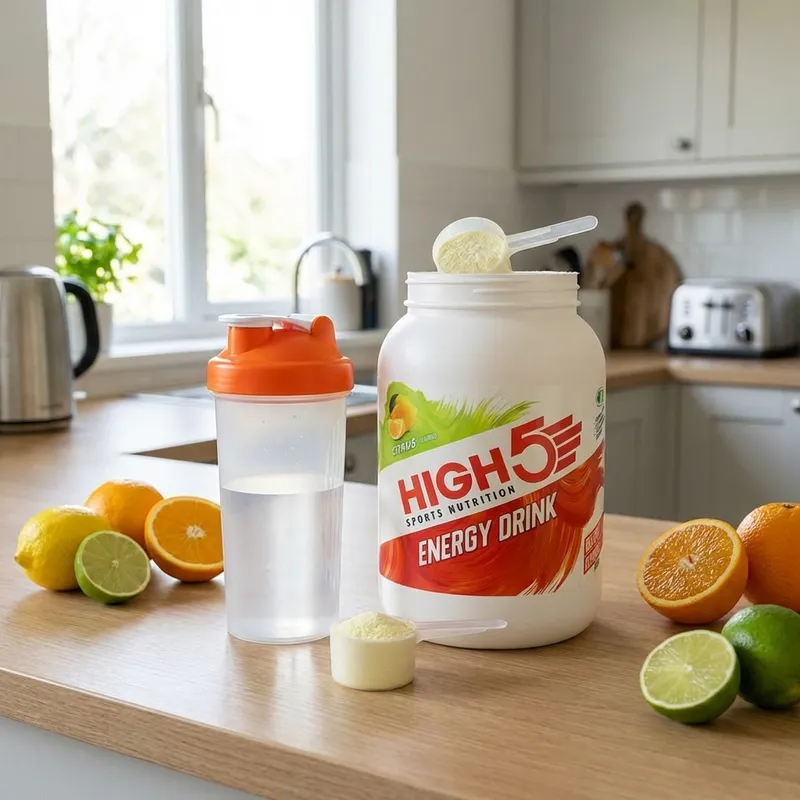 Test af High5 Energy Drink Citrus