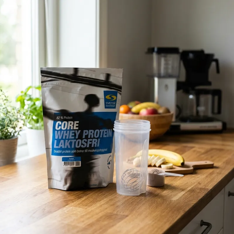 Test af Core Whey Protein Laktosefri