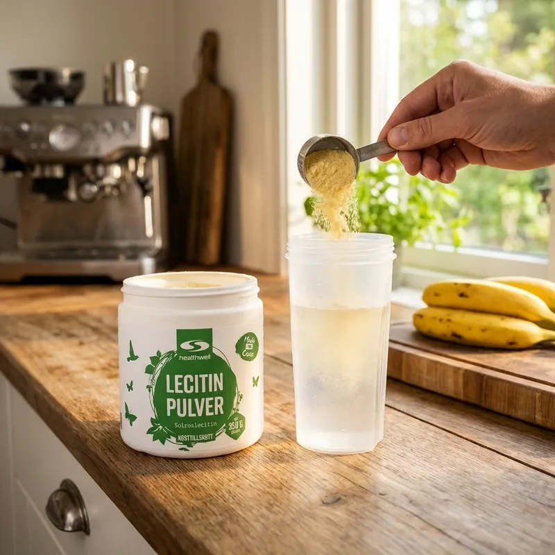 Test af Healthwell Lecitin Pulver