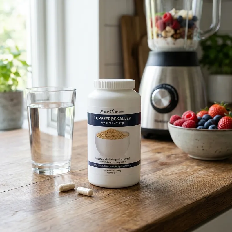 Test af Fitness Pharma Loppefrøskaller Psyllium