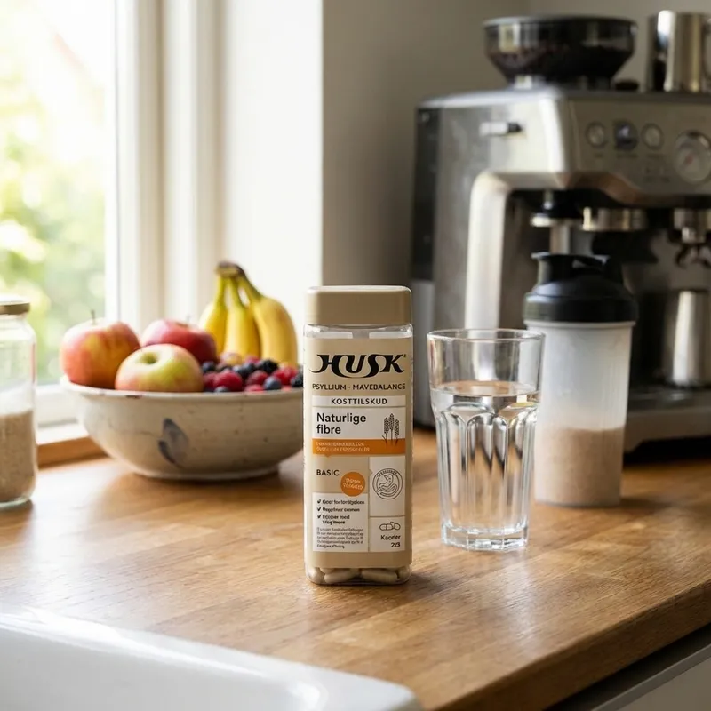 Test af HUSK Psyllium Mavebalance