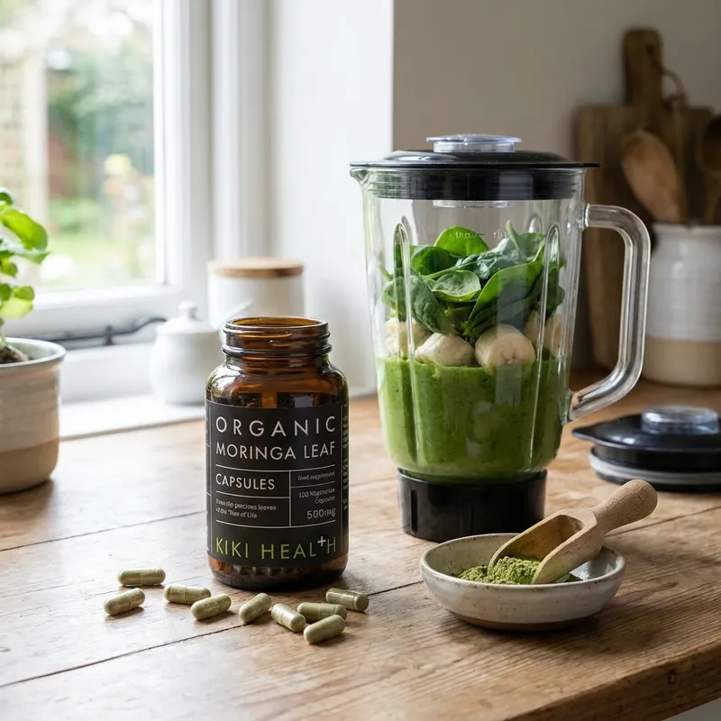 Test af Kiki Health Organic Moringa