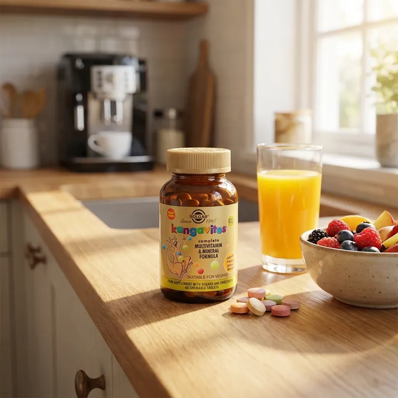 Test af Solgar Kangavites Multivitamin Børn