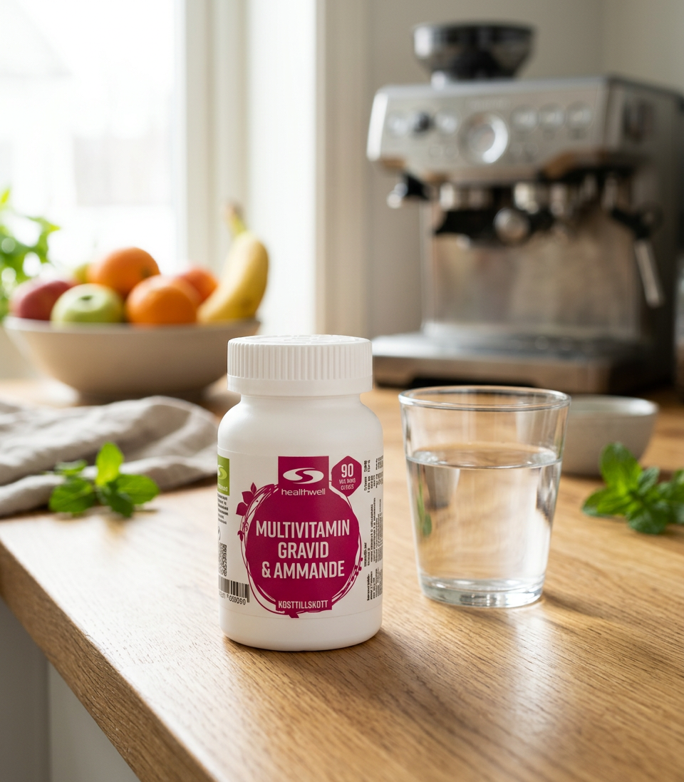 Test af Healthwell Multivitamin Gravid & Ammende