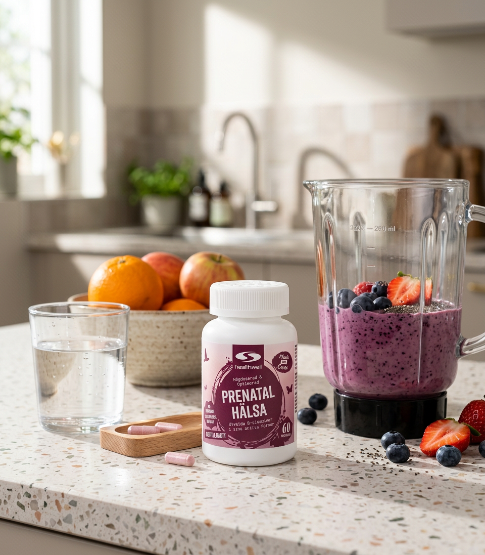 Test af Healthwell Metyl B6, B12, Folat