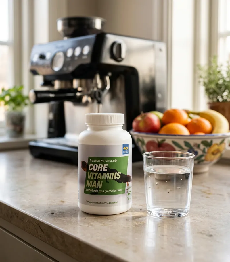 Test af Core Vitamins Man