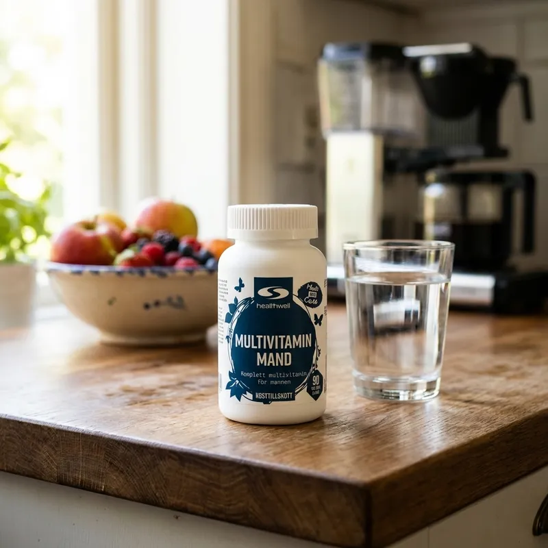Test af Healthwell Multivitamin Mand